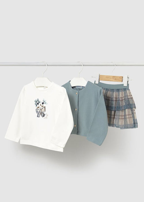 Baby Girl 3 - Piece Set with Skirt
