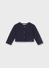 Baby Girl 3 - Piece Skirt Set with Cardigan