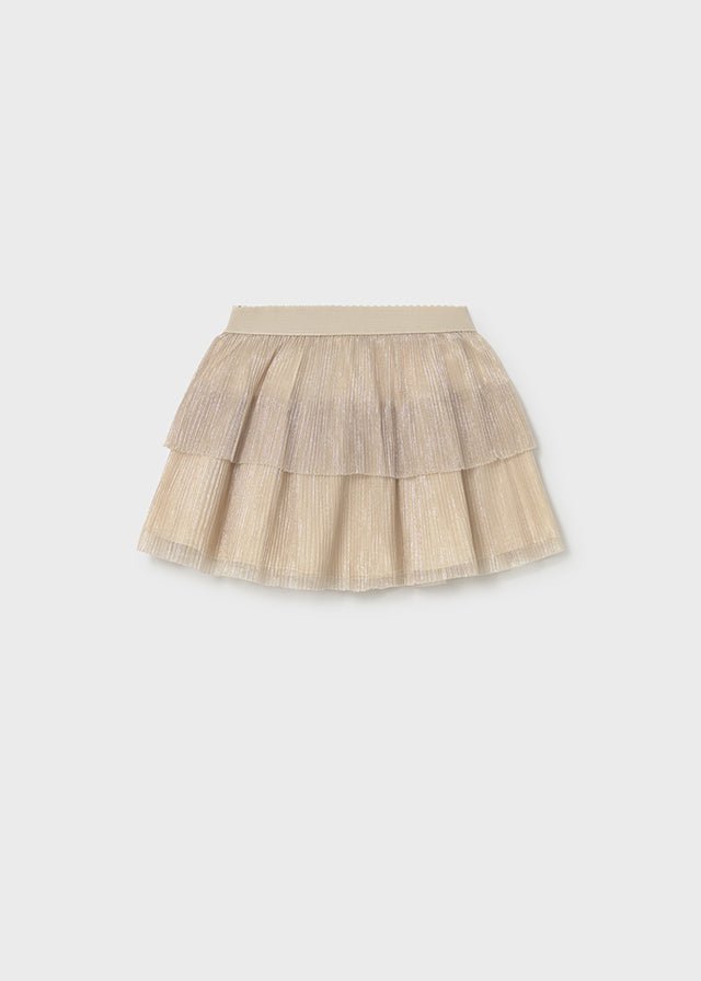 Baby Girl 3 - Piece Skirt Set with Cardigan