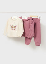 Baby Girl 3 - Piece Tracksuit Set (Mayoral)