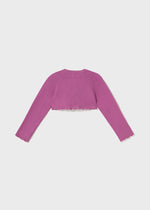 Baby Girl Basic Knit Bolero - Orchid