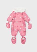 Baby Girl Berry Flower Snowsuit (Mayoral)