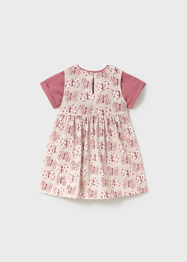 Baby Girl Butterfly Print Dress Set