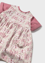 Baby Girl Butterfly Print Dress Set