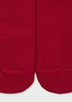 Baby Girl Dark Red Cotton Tights (mayoral) (A/W)