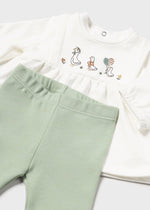 Baby Girl Duck & Floral Leggings Set (sold separately) (Mayoral)