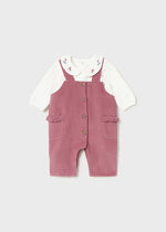 Baby Girl Dungaree & T - Shirt Set (Mayoral)