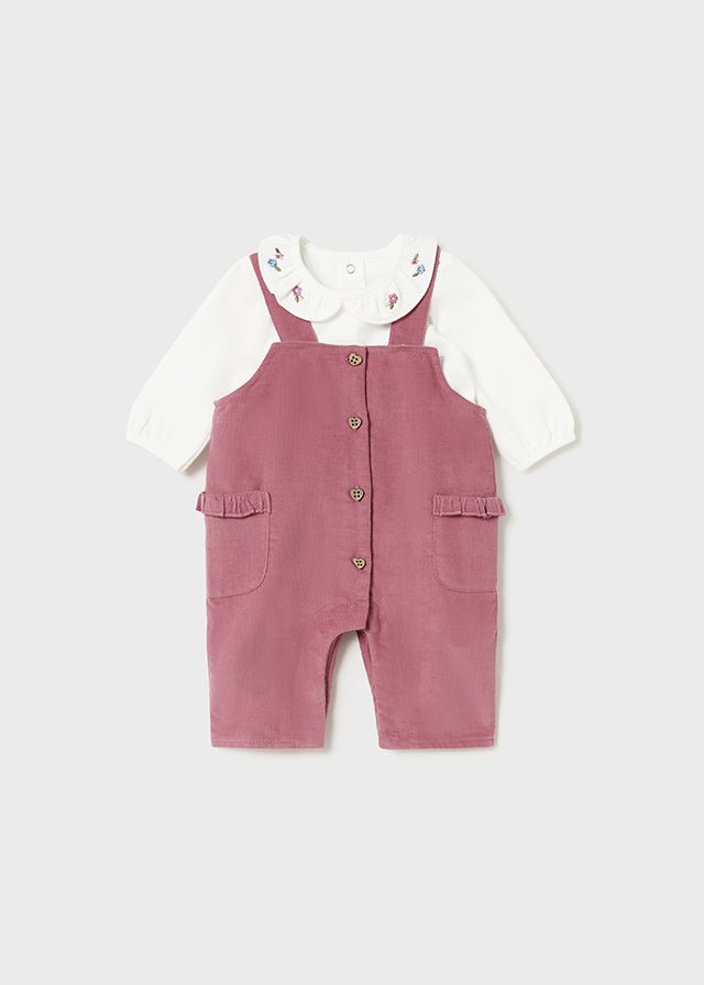 Baby Girl Dungaree & T - Shirt Set (Mayoral)