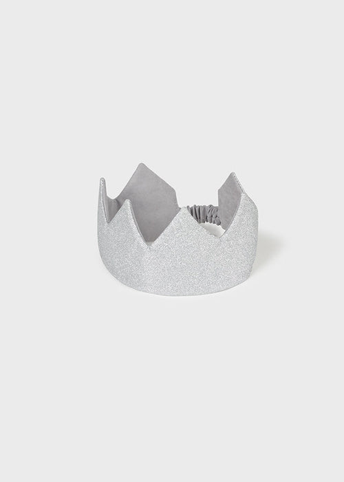 Baby Girl Fantasy Crown – Silver