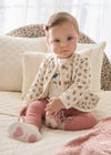 Baby Girl Floral Jacket & Leggings Set (Mayoral)