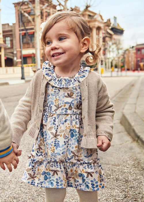 Baby Girl Floral Printed Dress (Mayoral)