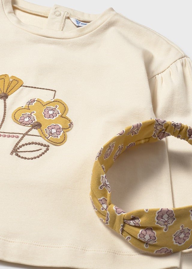 Baby Girl Floral Top & Leggings Set