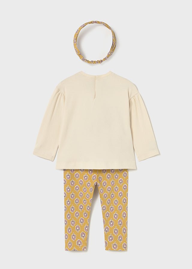 Baby Girl Floral Top & Leggings Set