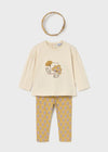 Baby Girl Floral Top & Leggings Set