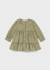 Baby Girl Green Gingham Dress
