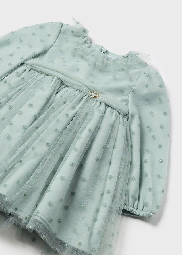 Baby Girl Green Tulle dress (mayoral)