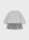 Baby Girl Grey Star Tulle Dress