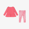 Baby Girl Heart Print Leggings Set