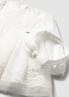 Baby Girl Ivory Tulle Embroidered Ceremony Dress