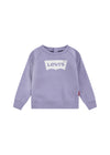 Baby Girl Lilac Logo Crew Sweatshirt
