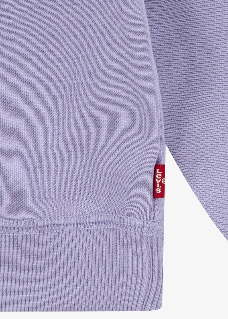 Baby Girl Lilac Logo Crew Sweatshirt