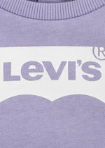 Baby Girl Lilac Logo Crew Sweatshirt