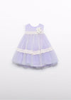 Baby Girl Lilac Tulle Plumeti Dress