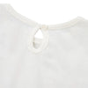 Baby Girl Off - White T-Shirt With Bear Print