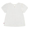Baby Girl Off - White T-Shirt With Bear Print