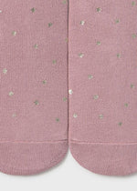 Baby Girl Orchid Print Tights (A/W)
