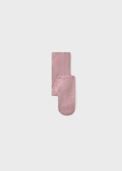 Baby Girl Orchid Print Tights (A/W)