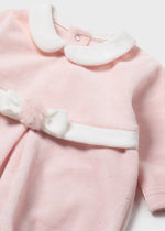 Baby Girl Pink Babygrow & Beret Set (Mayoral)