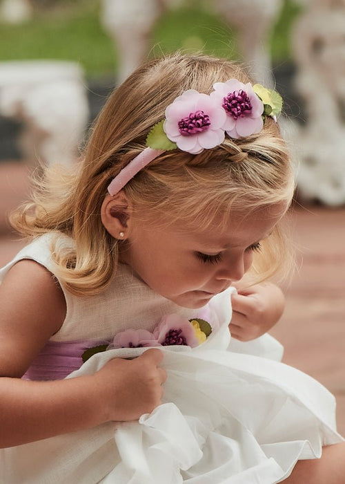 Baby Girl Pink Floral Headband