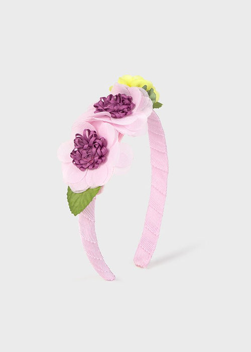 Baby Girl Pink Floral Headband