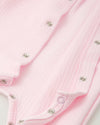 Baby Girl Pink Heart Babygrow (Tutto Piccolo)