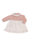 Baby Girl Pink Knitted Flower Dress