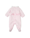 Baby Girl Pink Ruffle Babygrow (Tutto Piccolo)