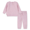 Baby Girl Pink Tracksuit Set – Sweatshirt & Joggers