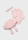 Baby Girl Pink Tutu Skirt Set (Mayoral)