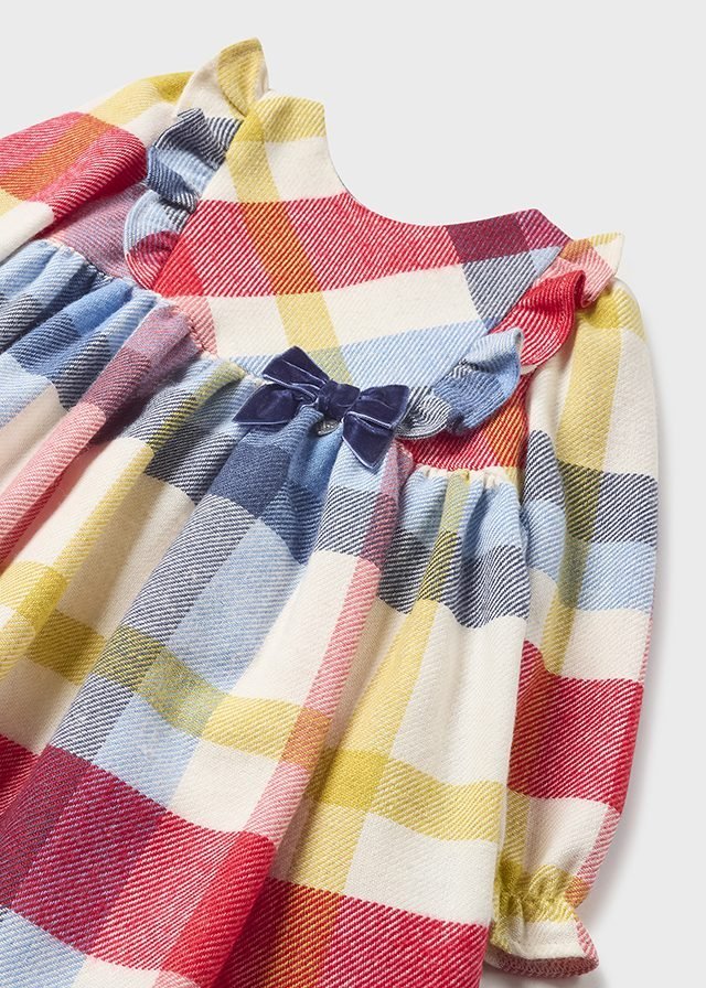 Baby Girl Plaid Dress (mayoral)