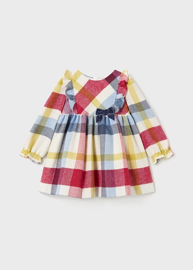 Baby Girl Plaid Dress (mayoral)