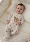 Baby Girl Polka Dot Teddy Babygrow (Mayoral)