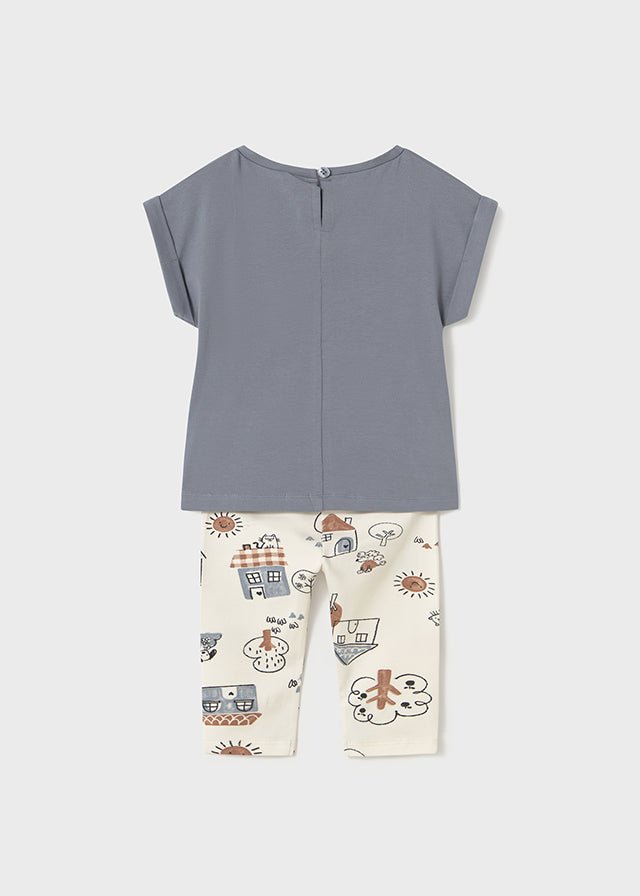 Baby Girl Printed Leggings Set