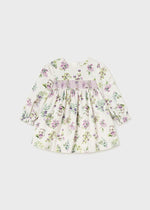 Baby Girl Printed Velvet Dress (Mayoral)