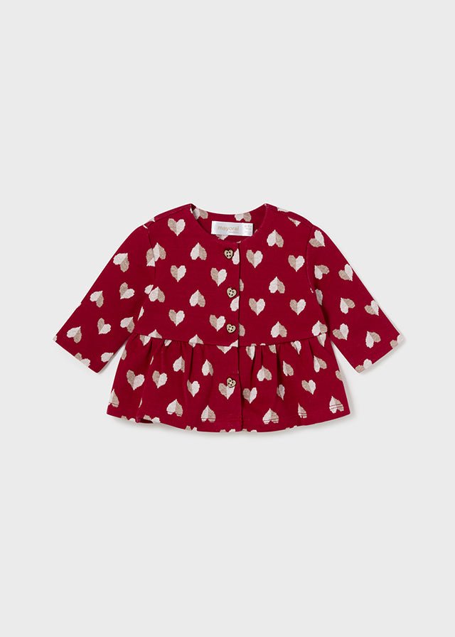 Baby Girl Red Heart 3 - Piece Leggings Set (Mayoral)