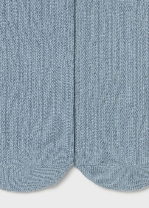 Baby Girl Ribbed Tights Bluebell (A/W)