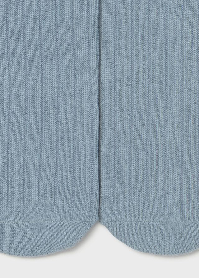 Baby Girl Ribbed Tights Bluebell (A/W)