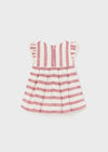 Baby Girl Striped Linen Blend Dress