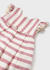 Baby Girl Striped Linen Blend Dress