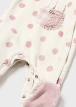 Baby Girl Velour Babygrows (sold separately) (Mayoral)